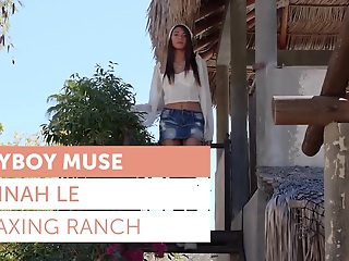 Hannah Le in Relaxing Ranch - PlayboyPlus