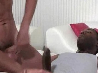 Popular Black Gay Cock be required of Tiny White Boy 04