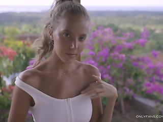 Princess Clover In Getting Naturally Naked In Nature