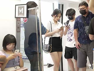 Trailer-Office Lady Gets Ravaged Primarily Public Metro-Lin Yan-RR-017-Best Original Asia Porn Video