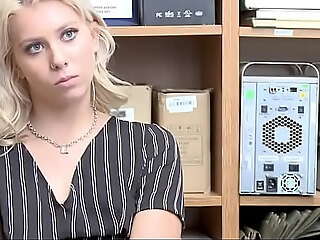 Back Room Sexual relations with Hot Shoplifter Teen - Myshopsex