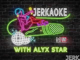 Jerkaoke- Alyx Star Gets Neglected Everywhere Contestant- Rough Fuck