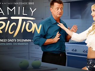Kenna James & Eric Masterson in CV Friction 3: Lonely Dad's Dilemma, Scene #01 - FantasyMassage