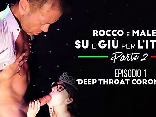 Malena & Sara Bell & Rocco Siffredi in Deep Throat Crowning - RoccoSiffredi