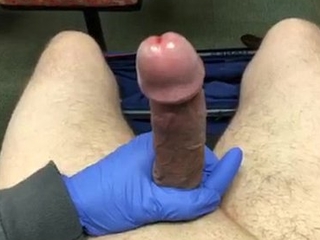 Abut on my big cock in college classroom Precumm like and comment please