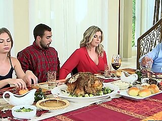 Moms perfection fuck legal adulthood teen - nasty family thanksgiving